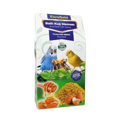 EUROGOLD BALLI YUMURTALI KUŞ MAMASI 100 GR*10